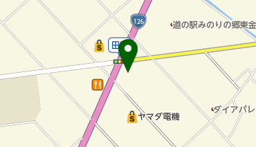 二木ゴルフ 東金店の地図画像