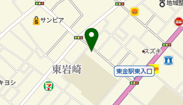 オオミヤキッズプラザの地図画像