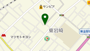 東金整骨院の地図画像