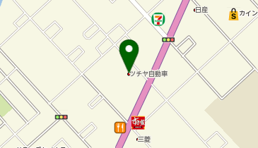 ツチヤ自動車株式会社東金店の地図画像