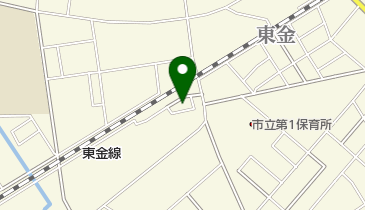 タマサンベーカリーの地図画像