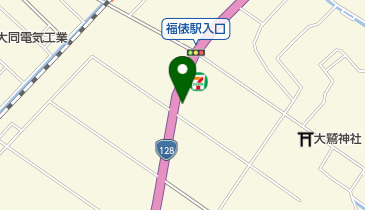 クリップの地図画像