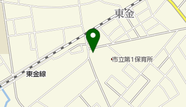 東京美粧院の地図画像