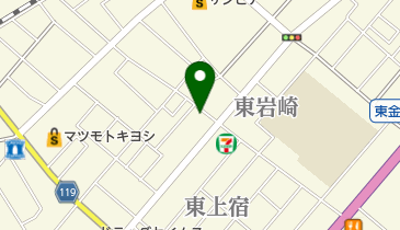 ビューティーサロンアイの地図画像