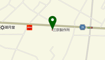 株式会社三京製作所の地図画像
