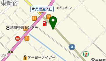 マージャンクラブ平安の地図画像