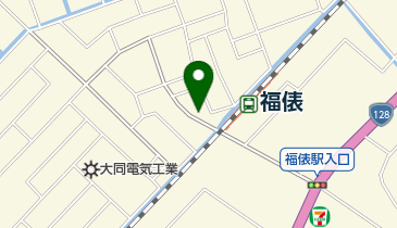 髪倶楽部の地図画像