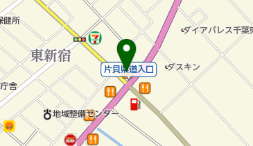 ジョナサン 東金店の地図画像