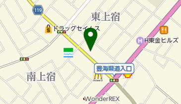 東金市営ガスの地図画像