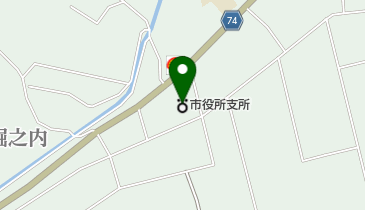 干潟公民館の地図画像