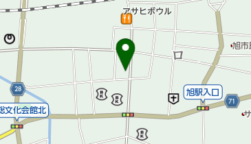オオヤ化粧品店の地図画像