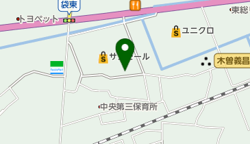 とこよだ花店の地図画像
