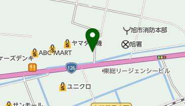 磯ギフトショップの地図画像