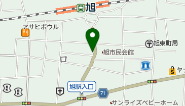 髪美人の地図画像