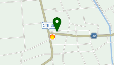 崎山理容店の地図画像