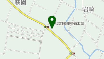 高野理容店の地図画像