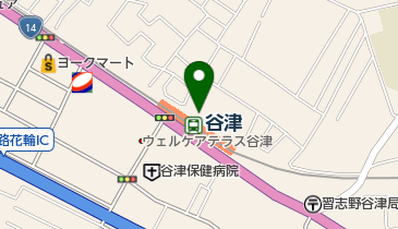 谷津はり・きゅう院の地図画像