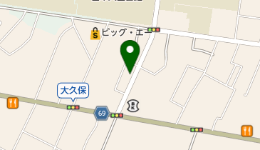 習志野外語学院の地図画像