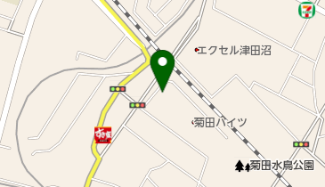 保守バプテスト津田沼教会の地図画像