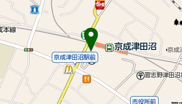 丸靴店の地図画像