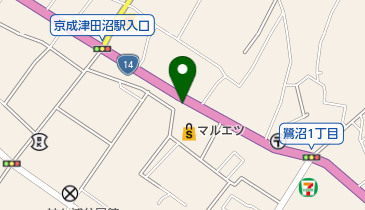 三橋つり具店の地図画像