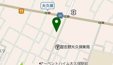 エアーズ京成大久保店の地図画像