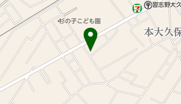 太陽理容室の地図画像