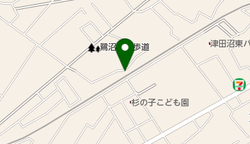 フレンド理容店の地図画像