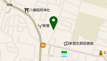吉田理容店の地図画像