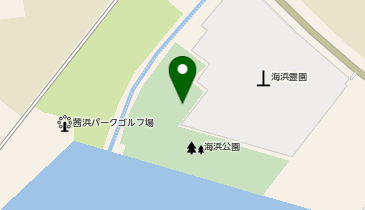 習志野市 海浜霊園の地図画像