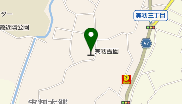 実籾霊園の地図画像