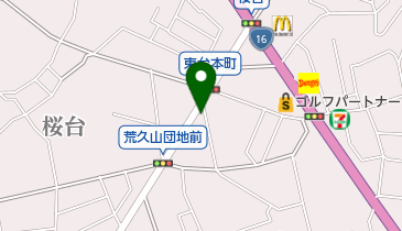 東台整骨院の地図画像