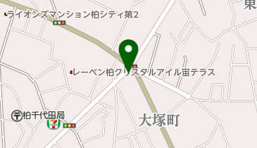 はんこ家一番柏店の地図画像
