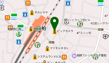 開運館E&E柏鑑定所の地図画像