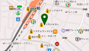 京北ホールの地図画像