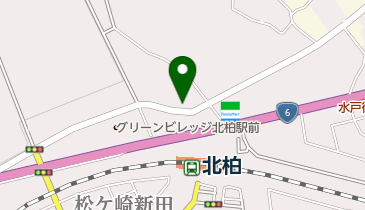 ニューハンド北柏本店の地図画像