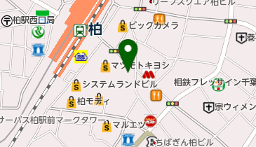 野村證券株式会社 柏支店の地図画像
