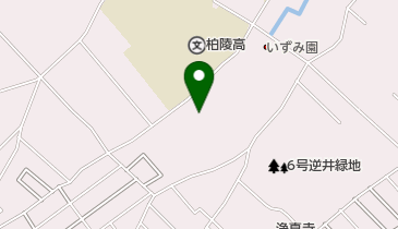 柏市 宮田島運動場の地図画像