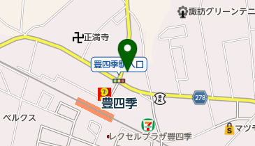 美容室aimの地図画像