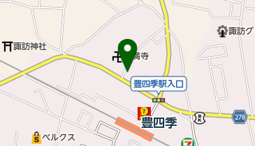 三峰美容室の地図画像