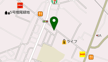 トリミングサロンワンタッチの地図画像