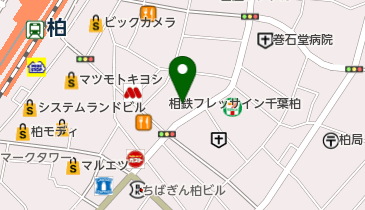 住友生命保険相互会社 北千葉支社業務用の地図画像