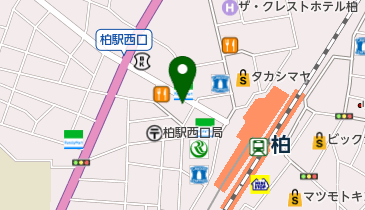 富国生命保険相互会社 柏営業所の地図画像