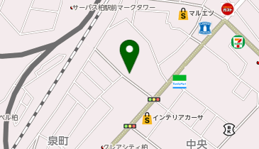 ライブハウス柏04の地図画像