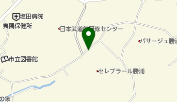 西川家具店の地図画像