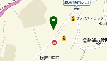 勝浦キリスト教会の地図画像