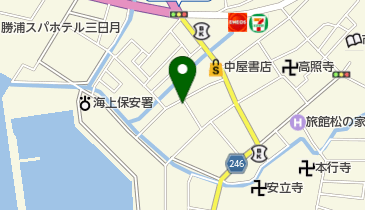 細川クリーニング店の地図画像