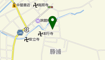 オカノ美容室の地図画像