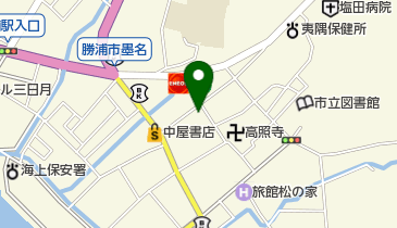 田村美容院の地図画像