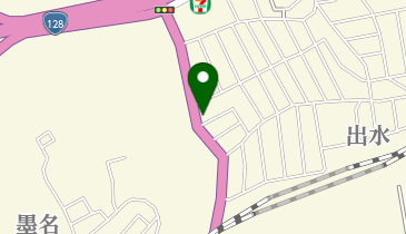 美容室髪かざりの地図画像